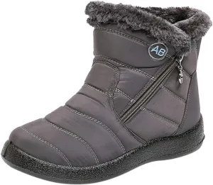 Womens Snow Boots Waterproof Insulated Wide Woman Size 12 Wide Snow Boots Fuzzy Knee High Winter Boots for Women Cute Winter Women Boots Heel Wide Toe Box Women Winter Boot