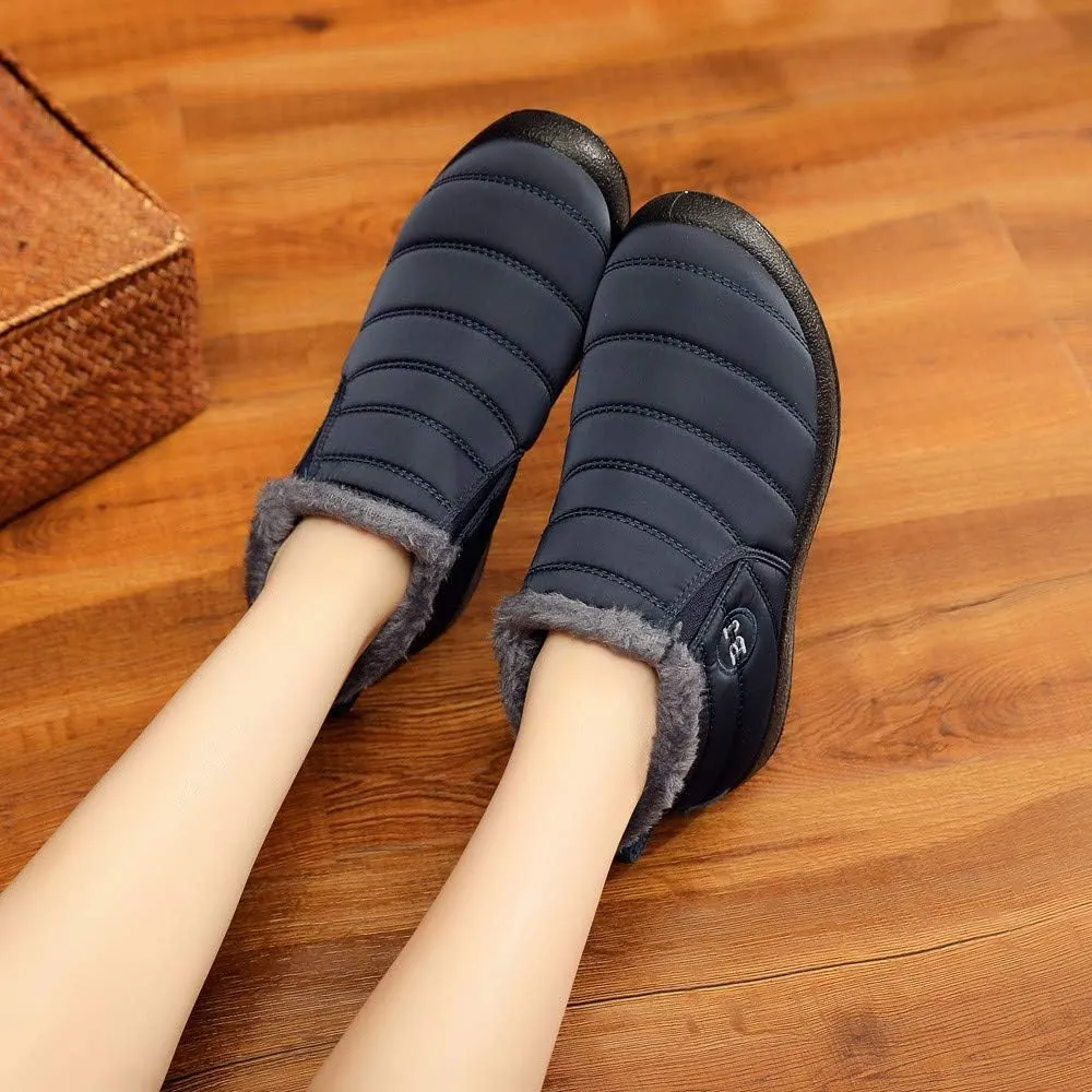 Womens Winter Boots Waterproof Wide Leg Women Snow Booties Cute Tall Winter Boots for Women Tall Snow Boots for Women Cute Botas De Invierno Mujer Oferta