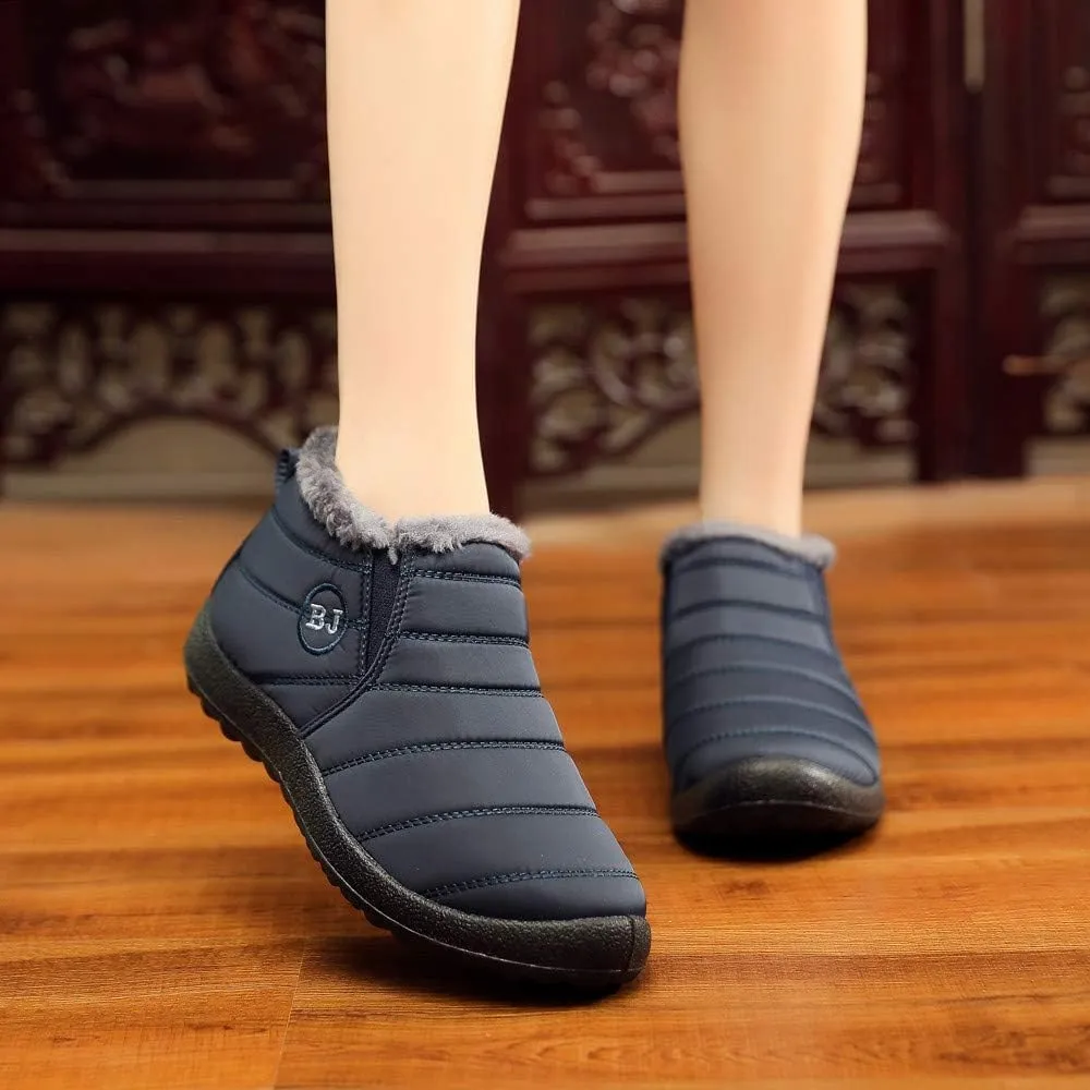 Womens Winter Boots Waterproof Wide Leg Women Snow Booties Cute Tall Winter Boots for Women Tall Snow Boots for Women Cute Botas De Invierno Mujer Oferta