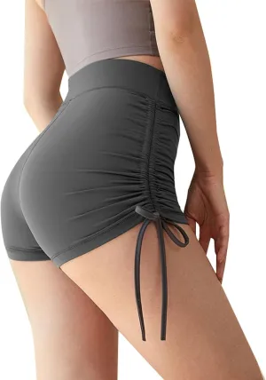 Women's Workout Gym Shorts High Waisted Butt Quick Drying Running Shorts Lifting Gym Seamless Shorts