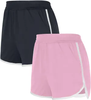 Womens Yoga Shorts High Waisted Dolphin Athletic Shorts Running Sports Short Pants Workout Yoga Fitness Shorts
