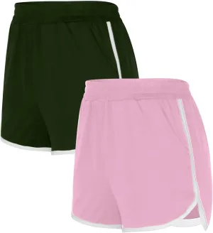 Womens Yoga Shorts High Waisted Dolphin Athletic Shorts Running Sports Short Pants Workout Yoga Fitness Shorts