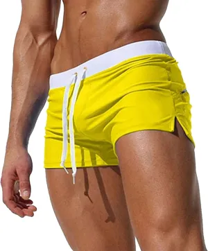 Workout Shorts Men,mens Workout Shorts Male Spring and 2024 Ultra Short Color Matching Shorts