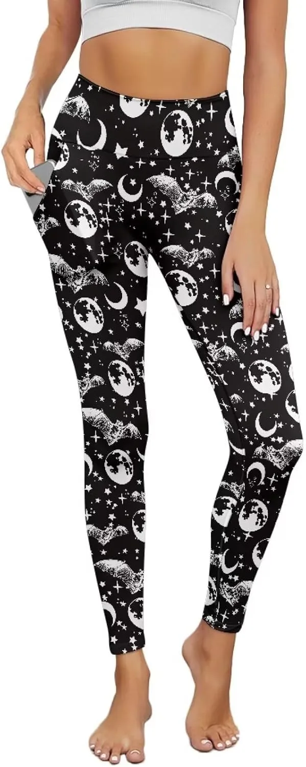 YEXIATODO High Waisted Leggings Workout Leggings for Women Butt Lifting Non See Through Workout Yoga Pants