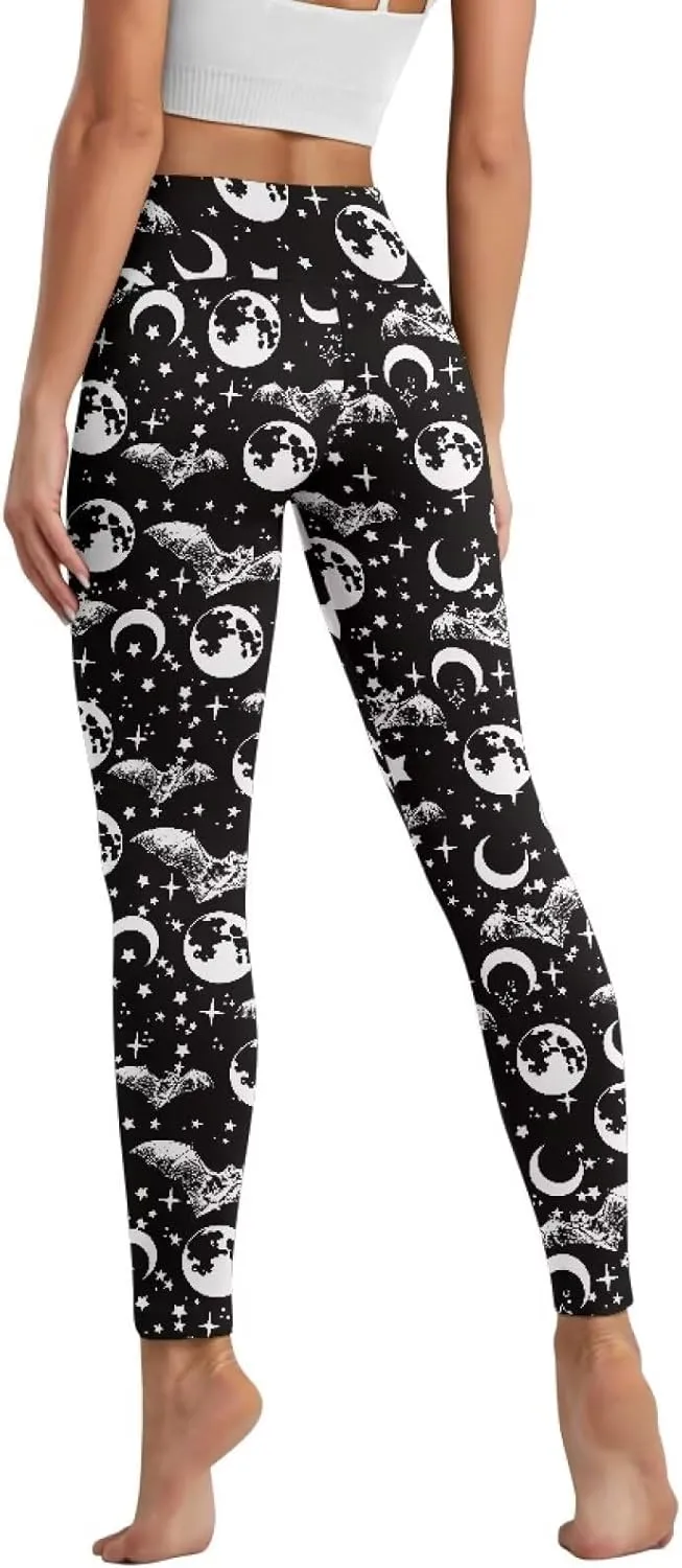 YEXIATODO High Waisted Leggings Workout Leggings for Women Butt Lifting Non See Through Workout Yoga Pants