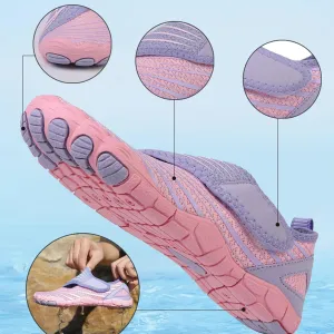 ZWRXW Hike Shoe Footwear Barefoot Shoes Women, Footwear Sneakers, Healthy & Non-Slip Barefoot Shoes Women, Wide Toe Box Sneakers, Yoga Outdoor Walking Hiking
